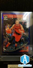 2018-19 Donruss Optic Fast Break Prizm Blue #21 EVAN TURNER /95